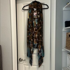 Adore Earthy Tones Abstract Scarf